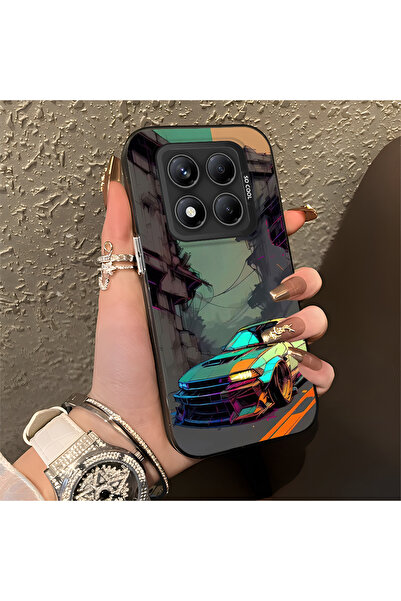 Hontinga حافظة صلبة رفيعة مضادة للسقوط بنمط سيارة رياضية متوافقة مع هاتف Redm...