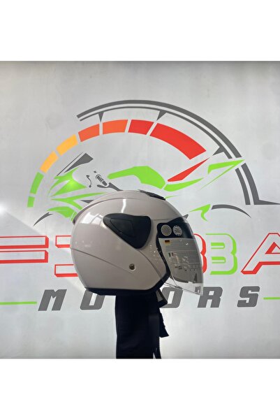 Sway FİBBA Sw 733 White Yarım Kask