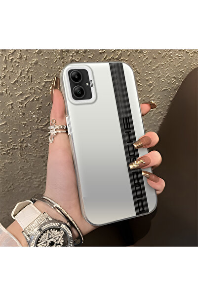 Hontinga حافظة صلبة رفيعة مضادة للسقوط بنمط شارة السيارة متوافقة مع هاتف سامس...