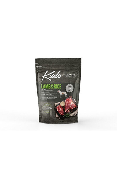 Kudo Junior Mini - Hrană uscată, presată la rece - Miel și orez - 3 kg