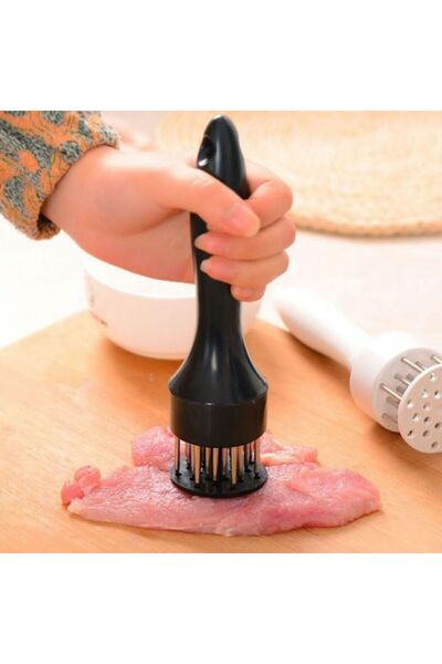 OEM Meat tenderizer, fast, 21 extremely sharp blades, breaks down tough fibers
