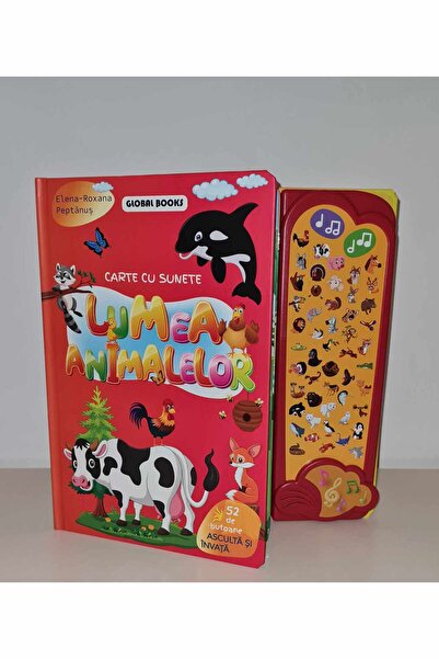 Book Lumea animalelor - cu 52 de sunete