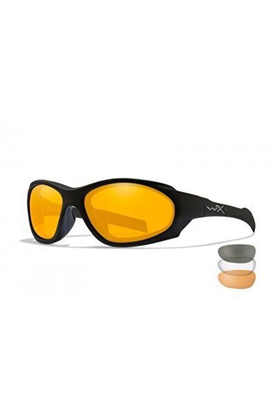 WILEY X BALLISTIC PROTECTION GLASSES MODEL XL-1 AD COMM SMOKE/CLEAR/RUST LENS...