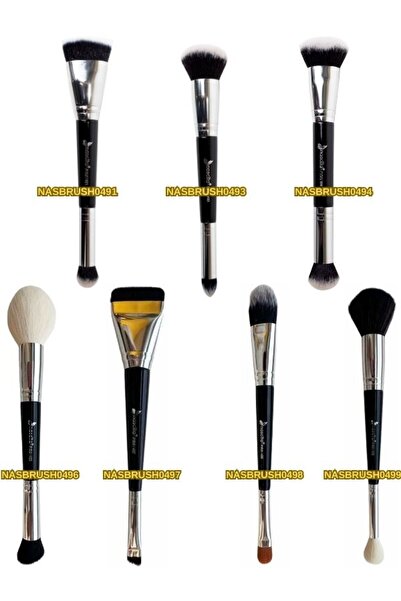 nascita Double-Sided Professional -Face & Eye-Makeup Brush Set Nasbrush (0491...