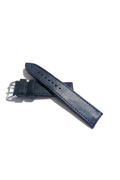 FADO Genuine Leather Watch Band Compatible with Every Watch Lazi̇vert 22 mm (...