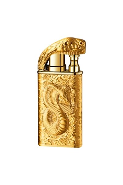 Ems Cobra metal pocket lighter, rechargeable with gas, with 2 ignition system...