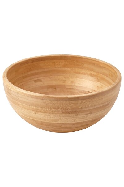 IKEA BLANDA MATT Bowl, Bamboo, 28 cm