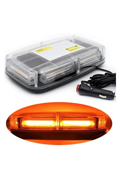 INELAG Far LED, 36W, 12-24V, lumină galbenă, stroboscop, magneți de protecție...