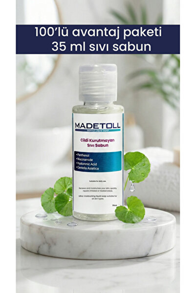 Madetoll Moisturizing, Refreshing, Non-Drying Mini Liquid Soap 35 ml - Advant...
