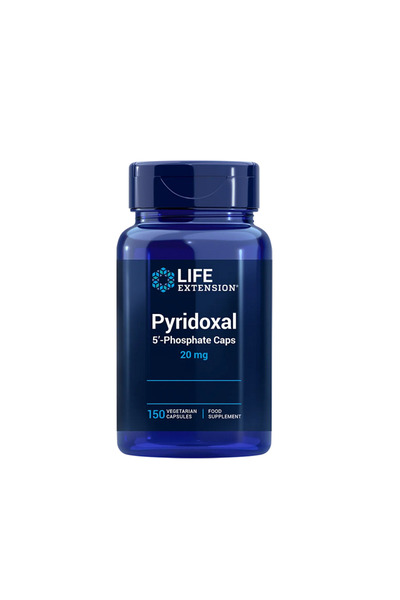 Life Extension Capsule cu piridoxal 5'-fosfat 20 mg, 150 capsule -