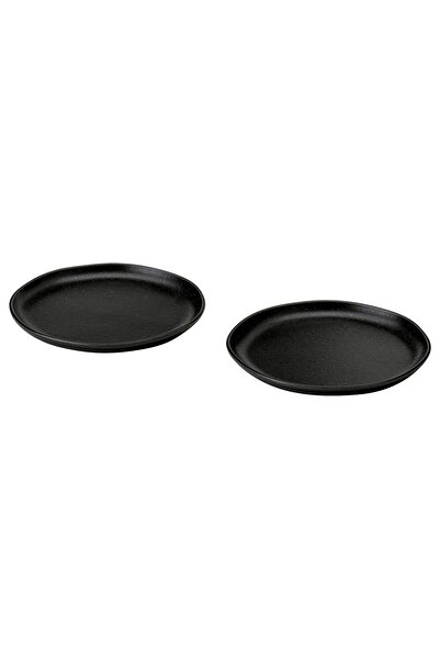 IKEA Farfurie aperitiv STOCKHOLM 2025, Negru, 18 cm