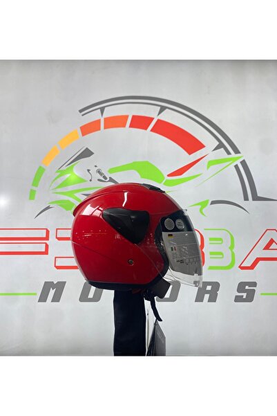 Sway FİBBA Sw 733 Red Yarım Kask