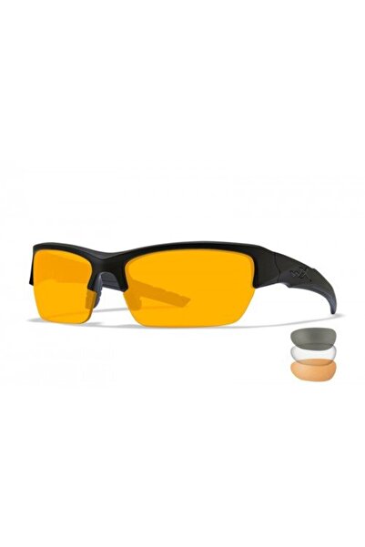 WILEY X BALLISTIC PROTECTION GLASSES MODEL VALOR CLEAR/GREY/LIGHT RUST MATTE ...