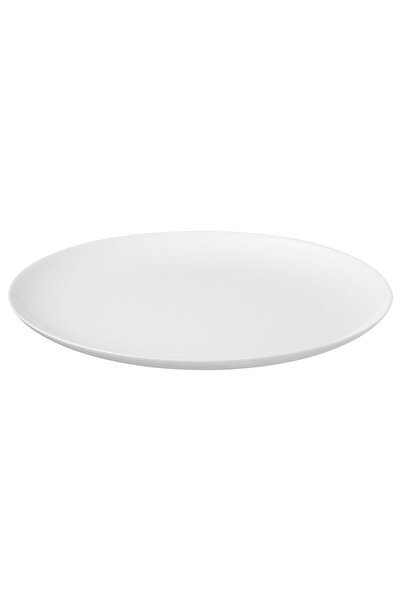 IKEA FLAMSIG Pizza Plate, White, 32 cm