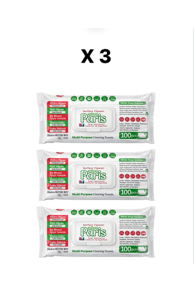 PARİS Servetele umede packet 3 x 100