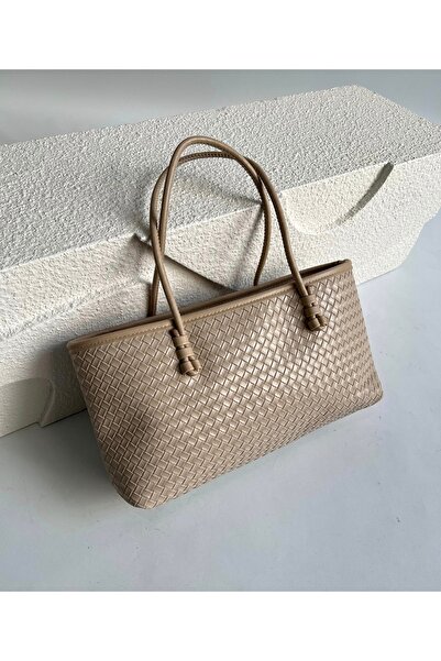 Walentia Kadın Örgü dokulu vizyon canta