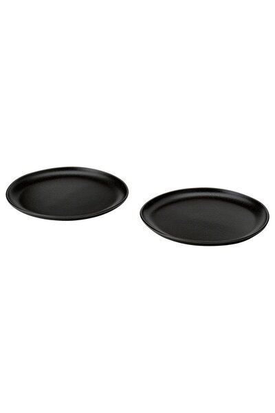 IKEA Farfurie STOCKHOLM 2025, neagră, 26 cm