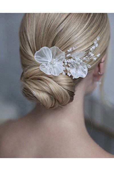 My'Elens Desing 2026 Aysila Model Bridal Hair Accessory, Wedding Accessory (A...