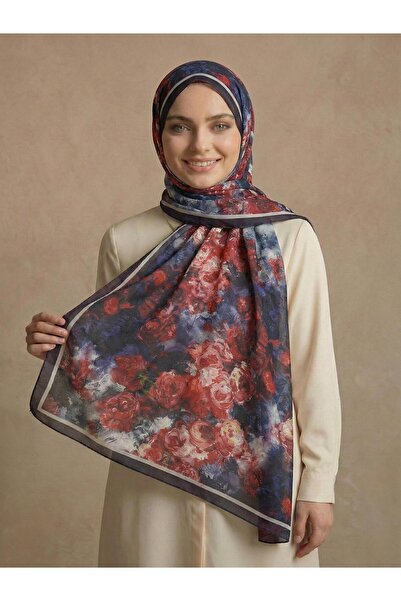 scarfella شال رقمي ناعم مقاوم للتجاعيد وغير قابل للانزلاق ولا يحتاج إلى كي، م...