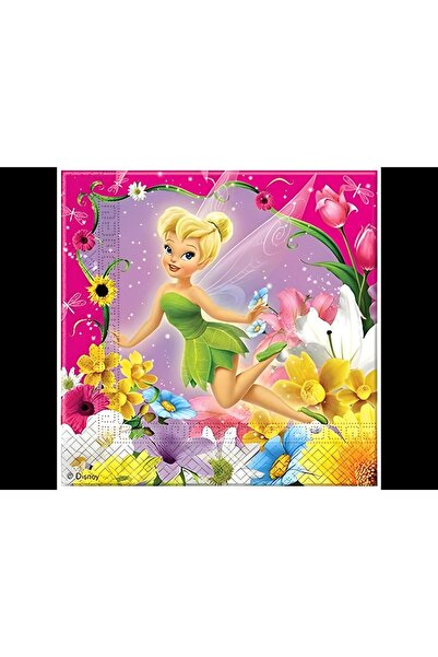 PARTİ SEPETİ Χαρτοπετσέτες με θέμα Tinkırbel, συσκευασία 16 τεμαχίων