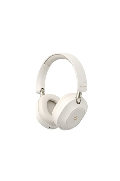 Havit Căști wireless H668BT, Bluetooth 5.4, ANC, Hi-Res, Bej