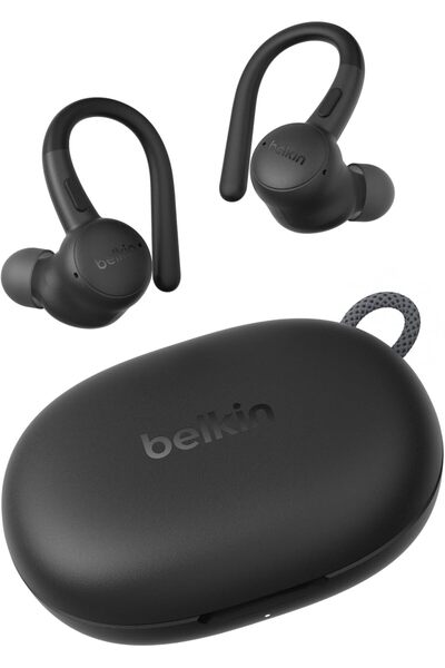 Belkin SoundForm ActiveFit Wireless Earphones with Built-in Microphone, USB-C...