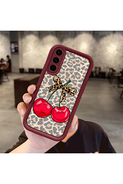 Hontinga حافظة هاتف من مادة السيليكون المقاومة للصدمات بنمط باردوس باللون الع...