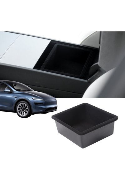 Juniper Tesla Armrest Organizer - Non-Slip Surface Fabric Covered - Original ...