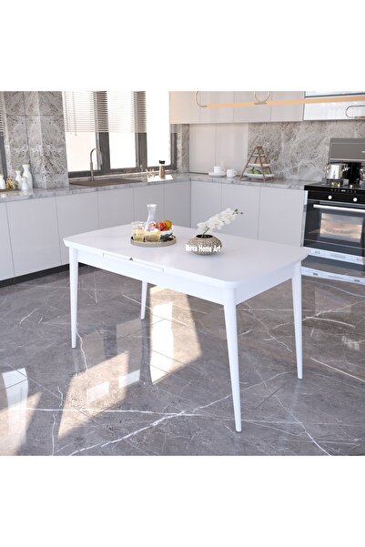 MEVA HOME ART Açılır Kapanır Kelebek Masa Mutfak & Yemek Masası MDF Tablalı M...