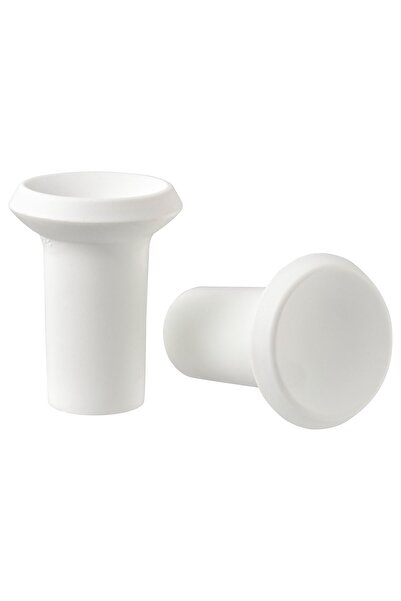 IKEA GUBBARP Round Handle, White, 21 mm