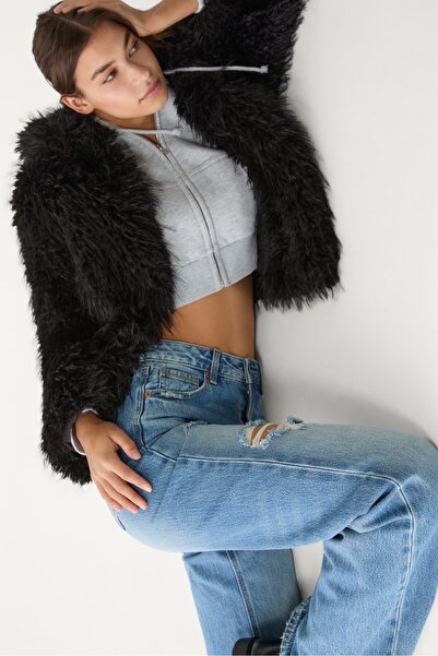 Stradivarius D92 straight wide-leg jeans