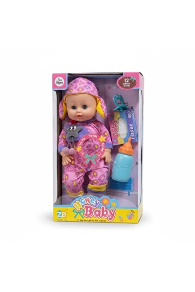 GNR Market Interactive Honey Baby Doll with 12 Sounds and Accessories