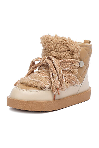 DeeZee Cizme de zăpadă pentru fete bej DZKD-MX06