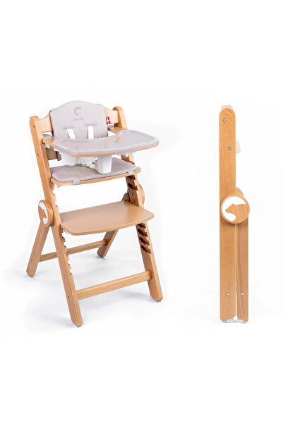 Kidnort Children's dining chair, Drommer Unique Brown, foldable, wooden struc...