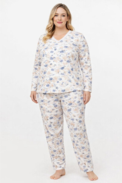 Enisa moda Women's Cotton Pajamas with Floral Print - Comfort and Femininity