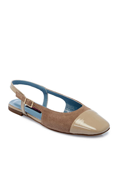 Tergan Vizon Hakiki Rugan Deri Kadın Babet - K25Y1AY67914-A81