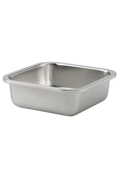 IKEA 365+ Square Container, Stainless Steel, 600 ml