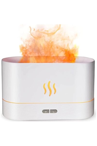 OEM Difuzor și umidificator de arome cu efect de flacără, telecomandă și temp...