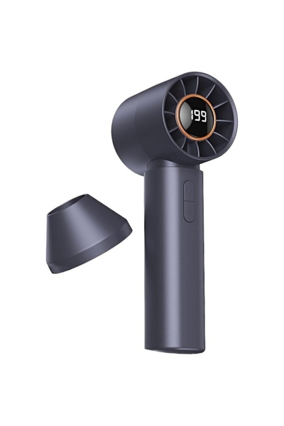 FOXMAG24 Portable turbo fan without propeller, silent, LED display, Type C ch...