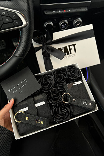 MFT Leather Design Flora&Retro/Rose Box Set - Black |   Rs00019