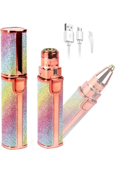 TodayShop 2-in-1 Portable USB Facial and Eyebrow Epilator - Premium Design