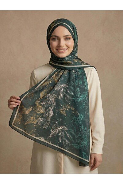 scarfella شال رقمي ناعم مقاوم للتجاعيد وغير قابل للانزلاق ولا يحتاج إلى كي، م...