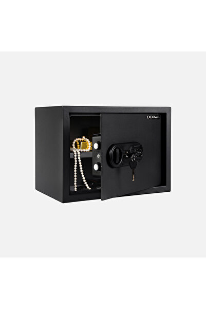 stratecht Doras Otel Tipi Dijital Şifreli Kasa Çelik Gövde LED Işıklı 32x30x3...
