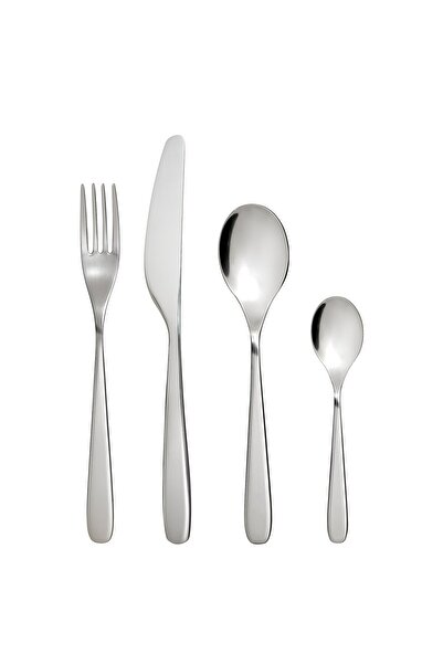 IKEA TILLAGD Cutlery Set, 24 Pieces, Stainless Steel