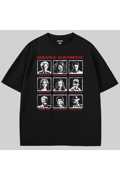 Crazy Strange Alignments Oversized t Shirt