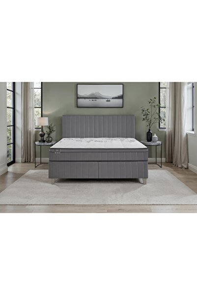 Konfor Yatak Norsy 3'lü Set Baza Başlık Yatak Seti