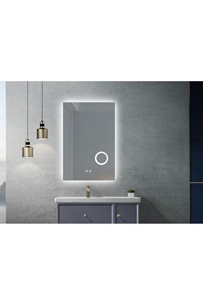 Fresh Colour Bathroom mirror with LED and demister, LED LUCHE, 60x90 cm, with...