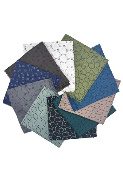 coconutscarfs Pachet de 10 eșarfe cu textură moale, cu model mixt, imprimat c...