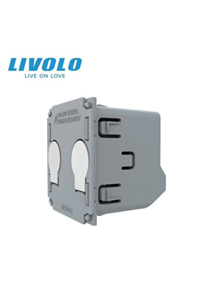 Livolo Modul intrerupator dublu tactil, dimabil, cap scara, Generatia Noua