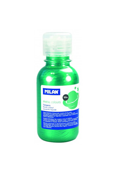 Milan Tempera 125ml metalizata Verde